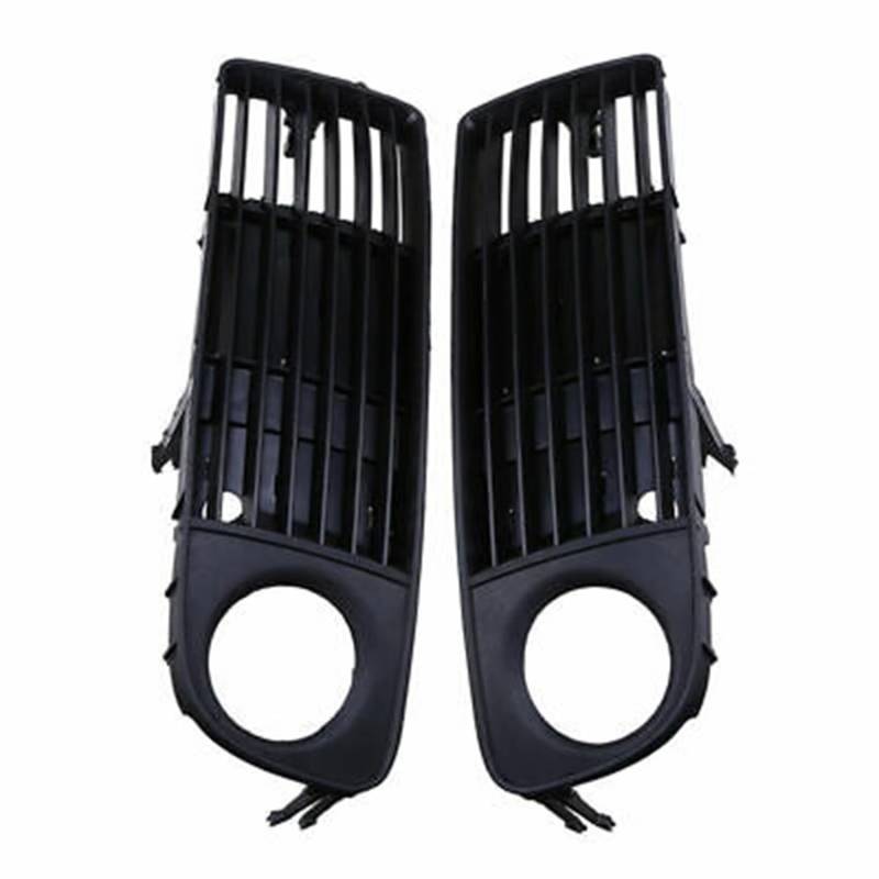 NNBINK Nebelscheinwerfer Grille Kompatibel Mit A6 C5 1998 1999 2000 2001 4B0807682S Auto Vorne Unterer Stoßfänger Links Und Rechts Nebelscheinwerfer Lichtgitterrahmen Autozubehör von NNBINK