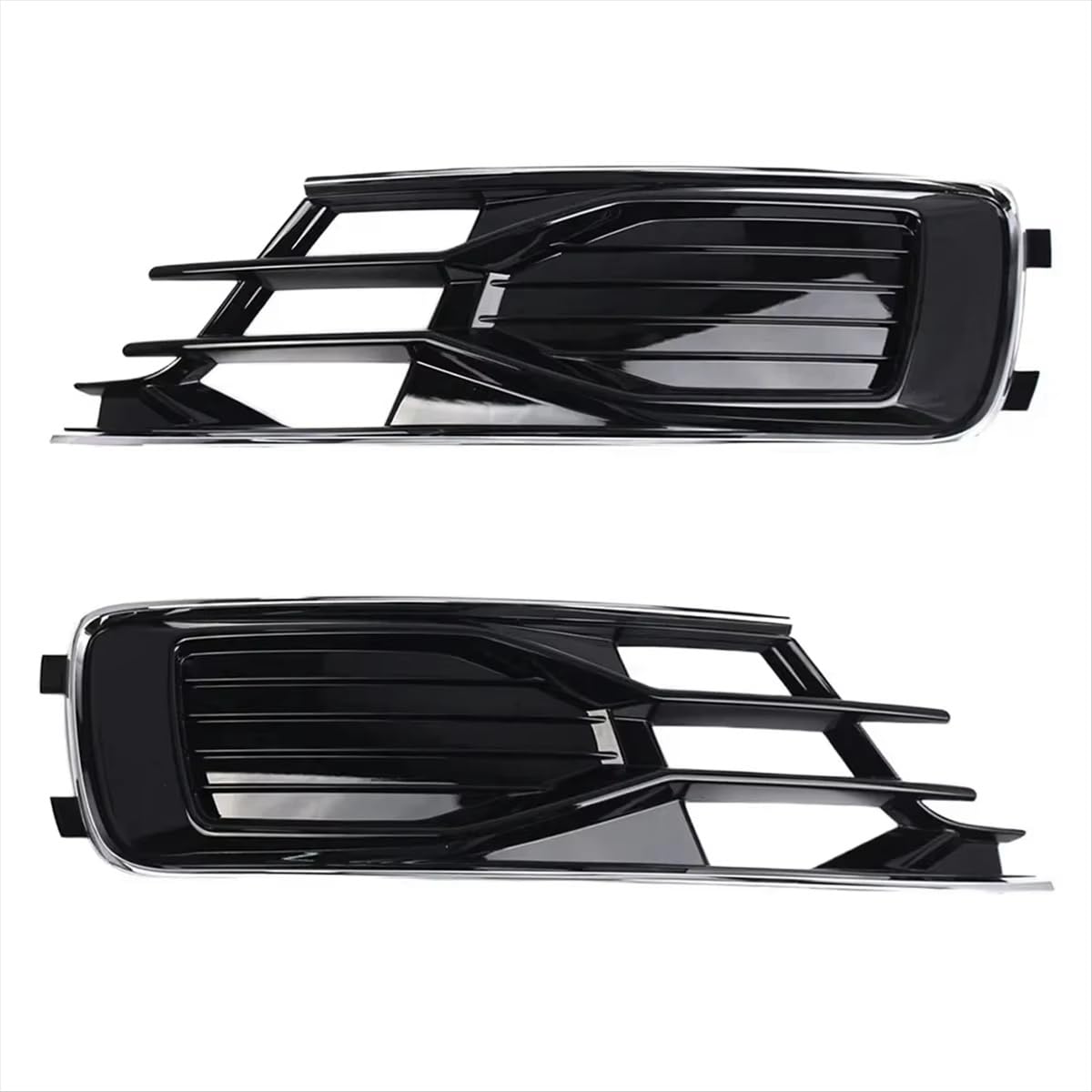 NNBINK Nebelscheinwerfer Grille Kompatibel Mit A6 C7 2014 2015 2016 2017 2018 4G0807647T Auto-Frontstoßstange Links Und Rechts Nebelscheinwerfergitter Mit Plattiertem Streifen Automontage NNBINK Nebelscheinwerfer Grille Kompatibel Mit A6 C7 2014 2015 2016 2017 2018 4G0807647T Auto-Frontstoßstange Links Und Rechts Nebelscheinwerfergitter Mit Plattiertem Streifen Automontage von NNBINK