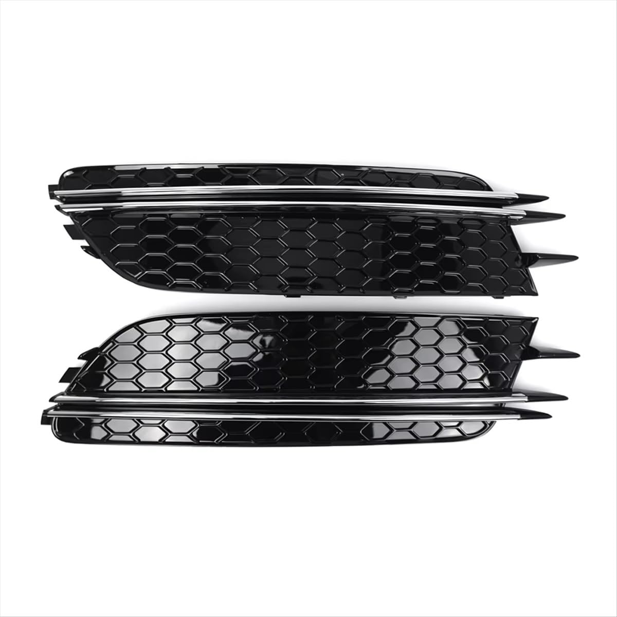 NNBINK Nebelscheinwerfer Grille Kompatibel Mit A6 C7 A7 2012 2013 2014 2015 4G0807681 Auto-Frontstoßstange Links Rechts Nebelscheinwerfer-Grill-Abdeckungsblende Auto-Nebelscheinwerfer-Gitter Chrom NNBINK Nebelscheinwerfer Grille Kompatibel Mit A6 C7 A7 2012 2013 2014 2015 4G0807681 Auto-Frontstoßstange Links Rechts Nebelscheinwerfer-Grill-Abdeckungsblende Auto-Nebelscheinwerfer-Gitter Chrom von NNBINK