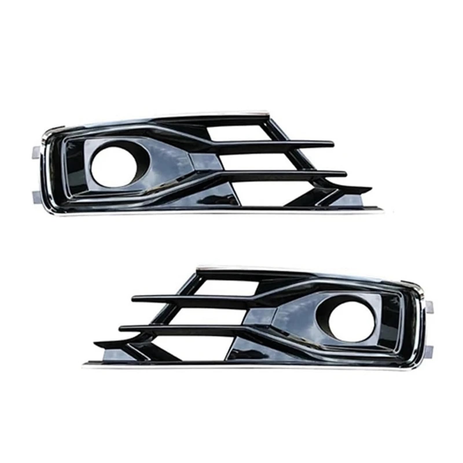 NNBINK Nebelscheinwerfer Grille Kompatibel Mit A6L C7 2016 2017 2018 4G0807647A Auto-Frontstoßstange Nebelscheinwerfer-Gitter-Abdeckrahmen Linke Und Rechte Nebelscheinwerfer-Gitterteile des Autos NNBINK Nebelscheinwerfer Grille Kompatibel Mit A6L C7 2016 2017 2018 4G0807647A Auto-Frontstoßstange Nebelscheinwerfer-Gitter-Abdeckrahmen Linke Und Rechte Nebelscheinwerfer-Gitterteile des Autos von NNBINK