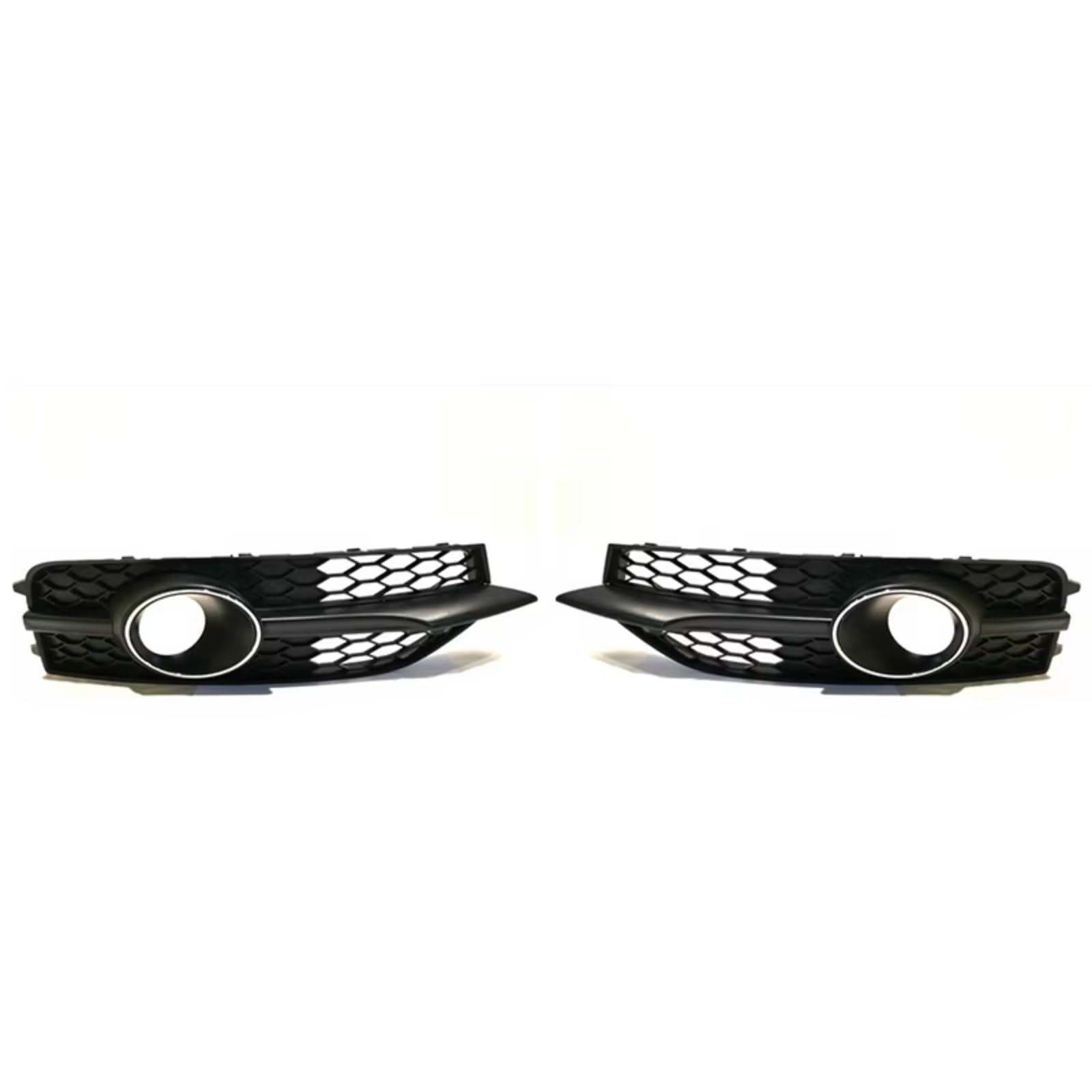 NNBINK Nebelscheinwerfer Grille Kompatibel Mit A7 S7 Für SLine 2011–2014, Frontstoßstange, Nebelscheinwerfer, Lichtgitter-Abdeckungsrahmen 4G0807681E9B9(with Hole 1 Pair) von NNBINK