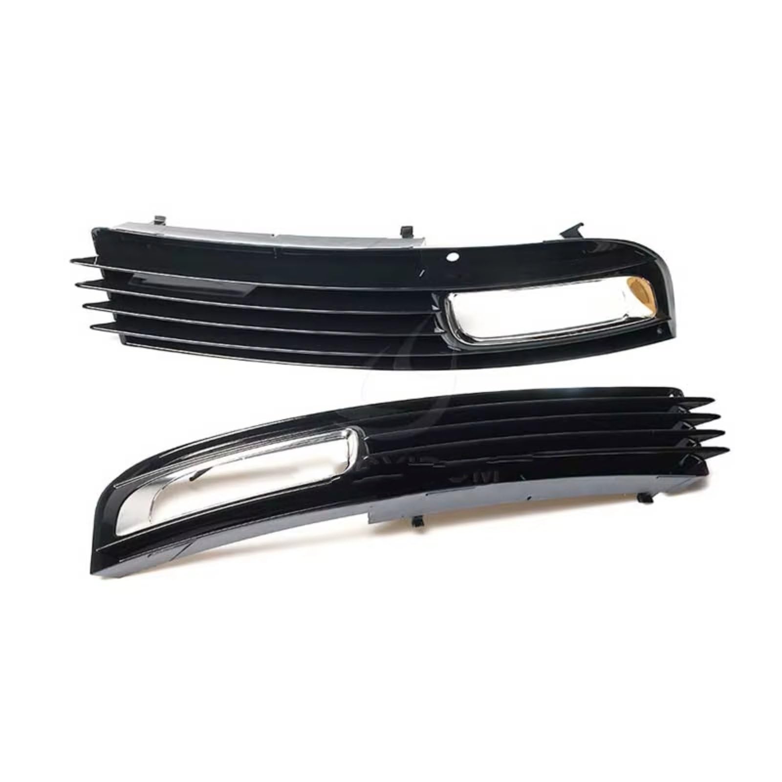 NNBINK Nebelscheinwerfer Grille Kompatibel Mit A8 A8L D3 2008–2010, Auto-Nebelscheinwerfer-Gitter, Frontstoßstange, Nebelscheinwerfer-Rahmengitter 4E0807681AN(Left and Right) von NNBINK