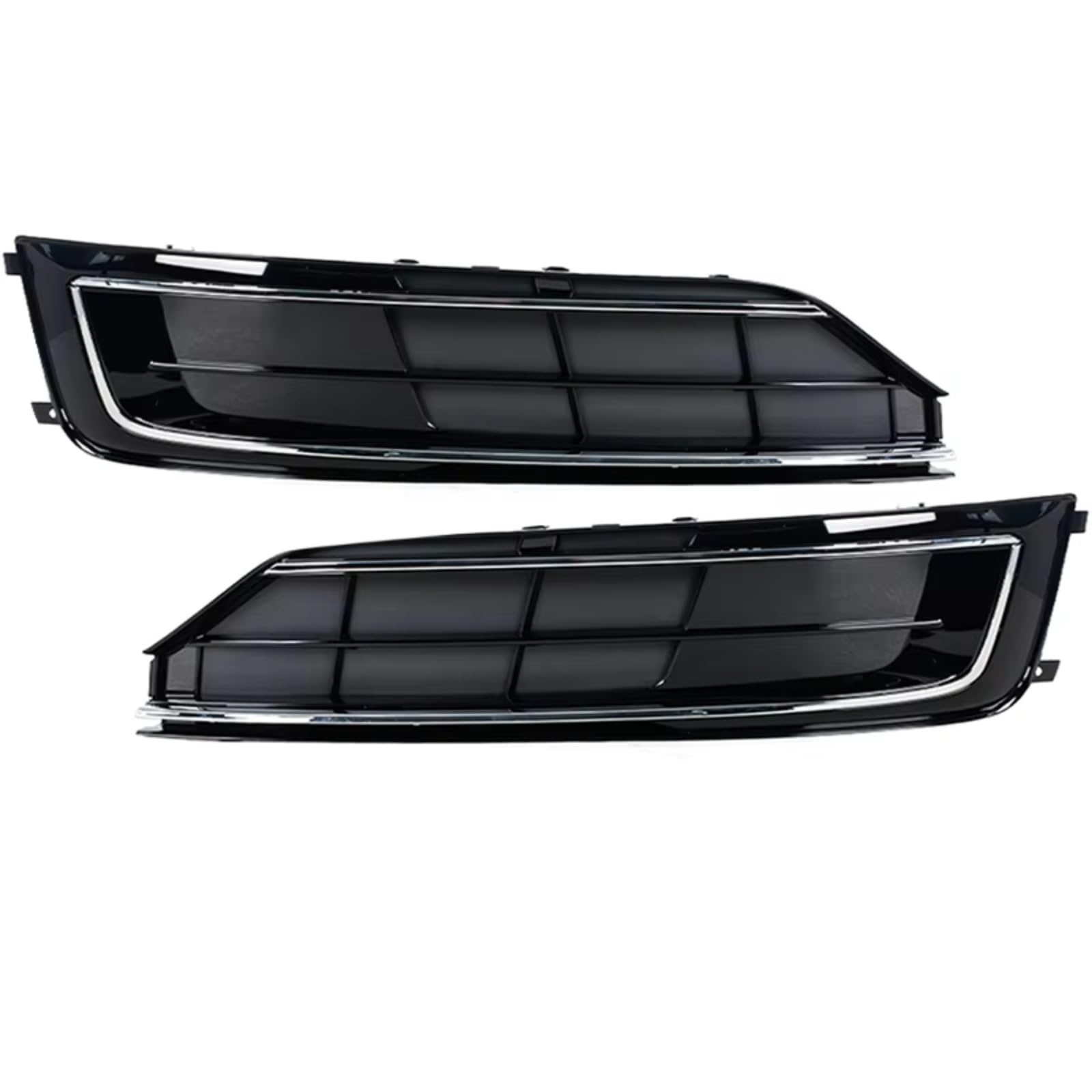 NNBINK Nebelscheinwerfer Grille Kompatibel Mit A8 D4 PA 2015–2016, Kfz-Teile, Nebelscheinwerferrahmen, Frontstoßstange, Nebelscheinwerfer-Gitterabdeckung, 4HO807679RT94(1Pair) von NNBINK