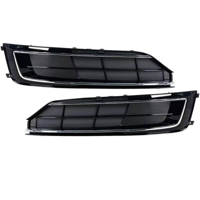 NNBINK Nebelscheinwerfer Grille Kompatibel Mit A8 D4 PA 2015–2016, Kfz-Teile, Nebelscheinwerferrahmen, Frontstoßstange, Nebelscheinwerfer-Gitterabdeckung, 4HO807679RT94(1Pair) von NNBINK