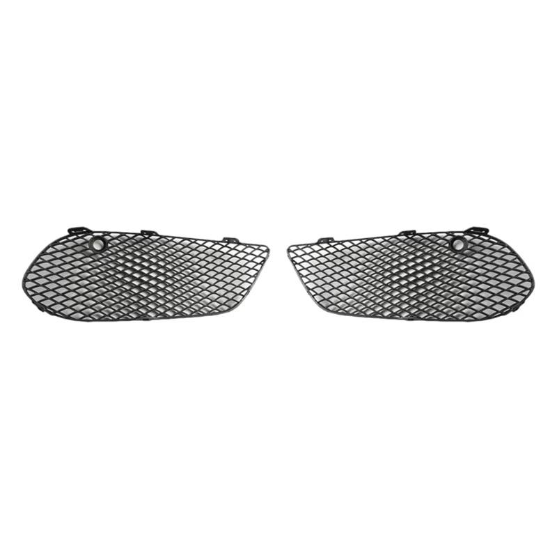 NNBINK Nebelscheinwerfer Grille Kompatibel Mit Benz Für C300 2015 2016 2058852623 Auto-Frontstoßstange Nebelscheinwerfer Links Und Rechts Kühlergrill-Schutzabdeckung Ersatzteile von NNBINK