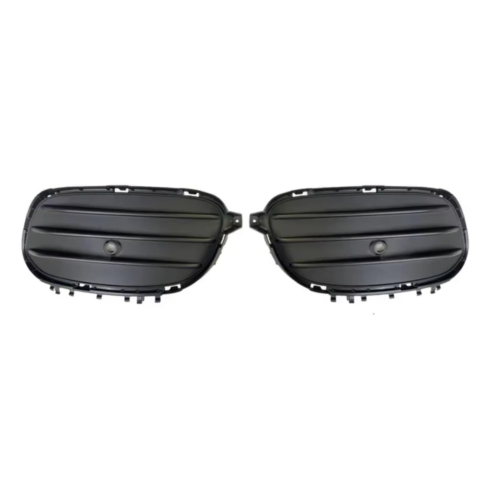 NNBINK Nebelscheinwerfer Grille Kompatibel Mit Benz Für GLA W156 X156 2017-2019 Front Unterer Grill Girlle Gitter Stoßstange Nebelscheinwerfer Abdeckung Zubehör A1568858700(1 Pair) von NNBINK