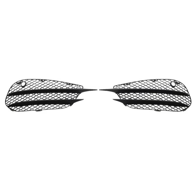 NNBINK Nebelscheinwerfer Grille Kompatibel Mit Benz Für W205 C180 C200 C260 2015 2016 2017 2018 2058852523 Frontstoßstange Links Rechts Set Nebelscheinwerfergitter Einsatz Face Bar Cover von NNBINK
