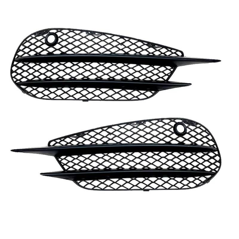 NNBINK Nebelscheinwerfer Grille Kompatibel Mit Benz Für W205 C180 C200 C260 C43 2015-2018 Frontstoßstange Nebelscheinwerferabdeckung Seitlicher Entlüftungs-Ansaugrahmengrill von NNBINK