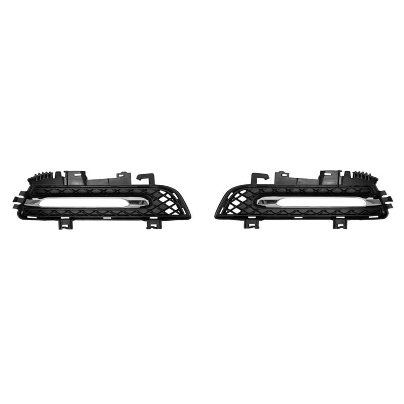 NNBINK Nebelscheinwerfer Grille Kompatibel Mit Benz Für W207 2078801124 1 Paar Auto-Front-Unterstoßstange Nebelscheinwerfer Linke Und Rechte Grillabdeckung Rahmen-Ersatzteile von NNBINK