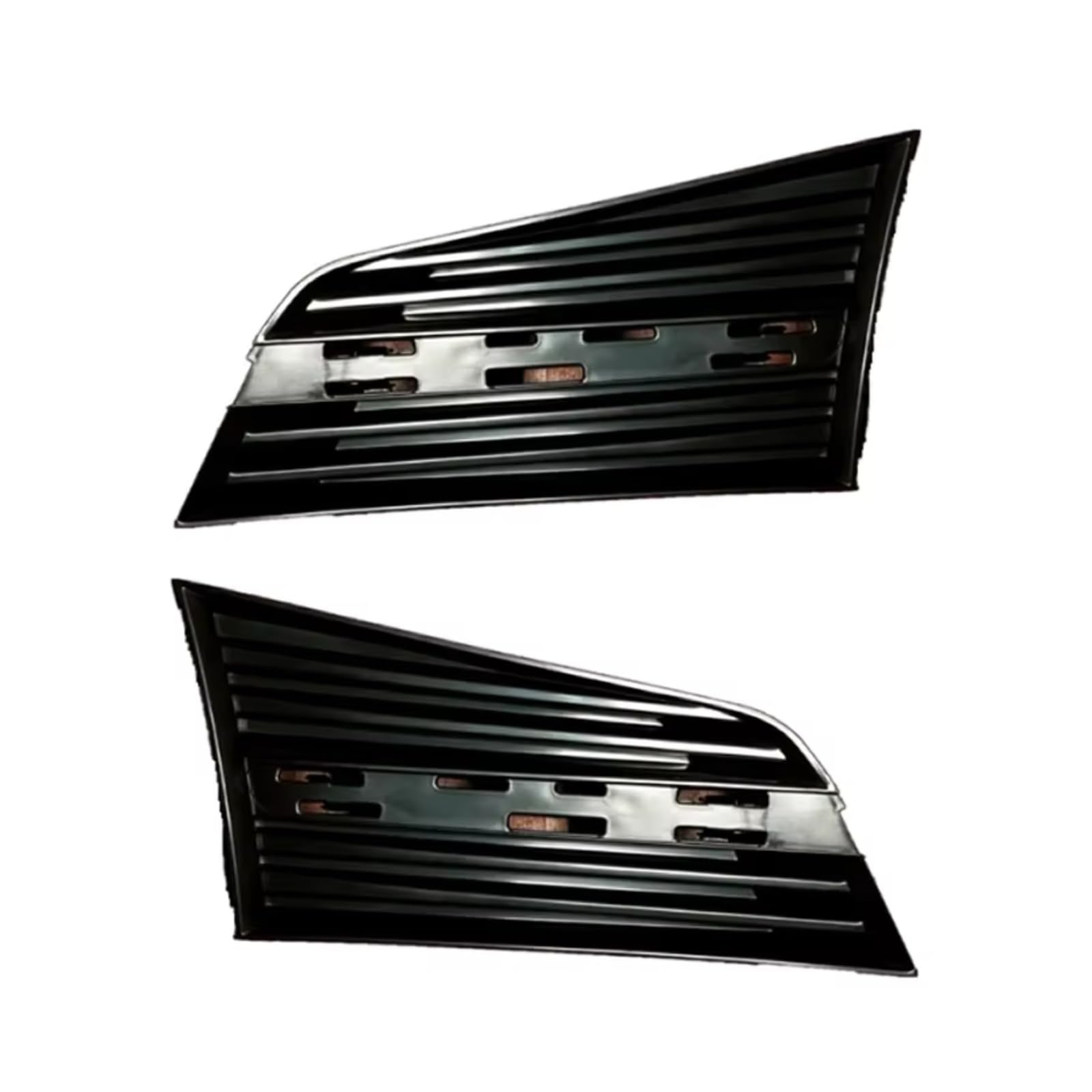 NNBINK Nebelscheinwerfer Grille Kompatibel Mit Cadillac Für ATSL 2013–2018 2019, Nebelscheinwerferrahmen, Vordere Stoßstange, Unterer Kühlergrill(2PCS Left and Right) von NNBINK