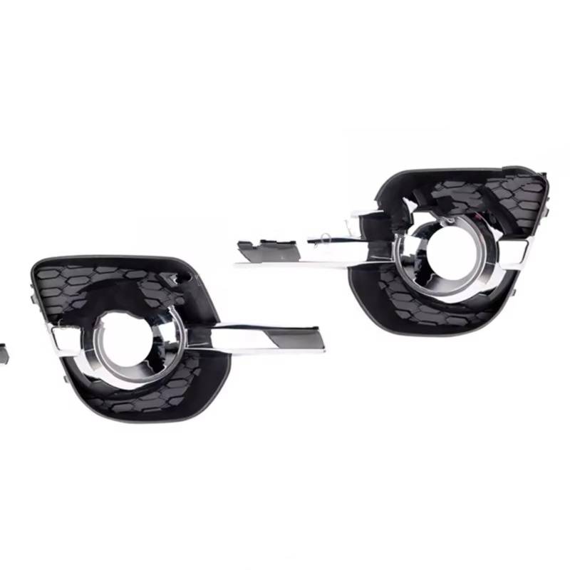NNBINK Nebelscheinwerfer Grille Kompatibel Mit Chevrolet Für Equinox 2010–2015 Frontstoßstange Nebelscheinwerfer Lichtverkleidung Chromabdeckung Rahmen Blende Haube Lampenform(Left and Right) von NNBINK