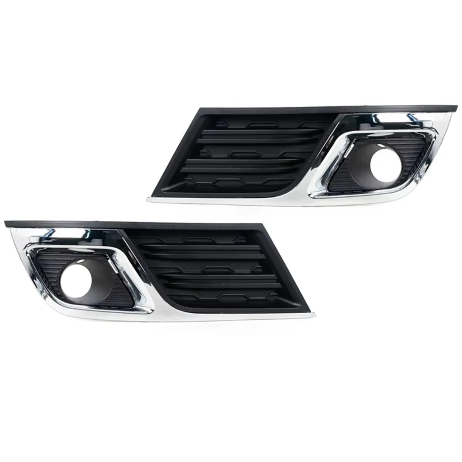 NNBINK Nebelscheinwerfer Grille Kompatibel Mit Chevy Für Traverse 2013–2017, Seitliche Nebelscheinwerferblende Mit Chromverkleidung, Nebelscheinwerferblende, Abdecklochgitter(Left and Right) von NNBINK