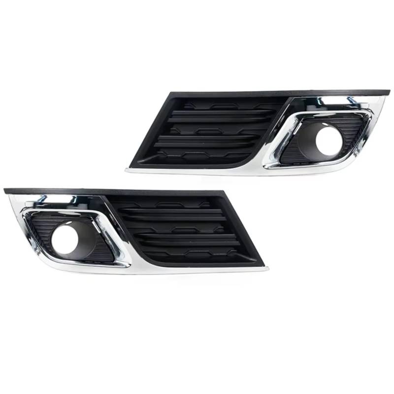 NNBINK Nebelscheinwerfer Grille Kompatibel Mit Chevy Für Traverse 2013–2017, Seitliche Nebelscheinwerferblende Mit Chromverkleidung, Nebelscheinwerferblende, Abdecklochgitter(Left and Right) von NNBINK
