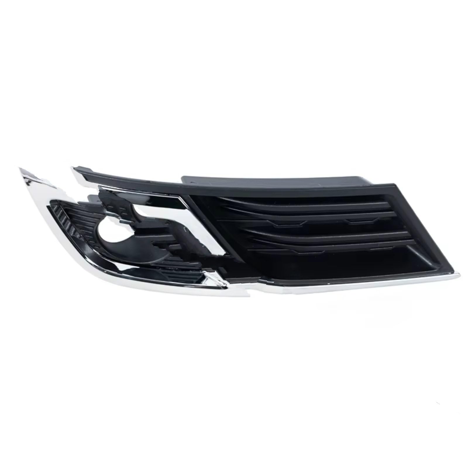 NNBINK Nebelscheinwerfer Grille Kompatibel Mit Chevy Für Traverse 2013–2017, Seitliche Nebelscheinwerferblende Mit Chromverkleidung, Nebelscheinwerferblende, Abdecklochgitter(Only Right) von NNBINK