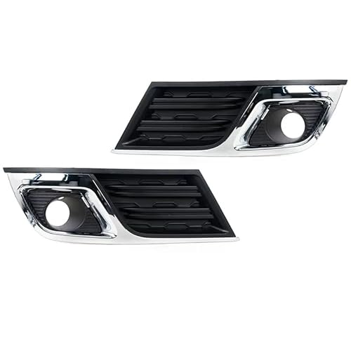 NNBINK Nebelscheinwerfer Grille Kompatibel Mit Chevy Für Traverse 2013-2017 Autozubehör Nebelscheinwerfer Haubenblende Kühlergrill Mit Chromverkleidung(Left and Right) von NNBINK
