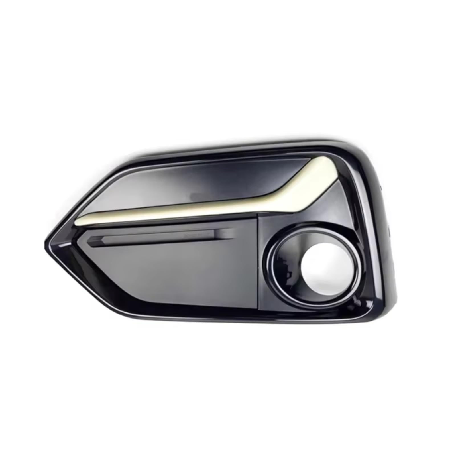 NNBINK Nebelscheinwerfer Grille Kompatibel Mit Civic 2020-2021 Auto Frontstoßstange Nebelscheinwerfer Abdeckung Zierleiste Nebelschlussleuchte(Front Left) von NNBINK