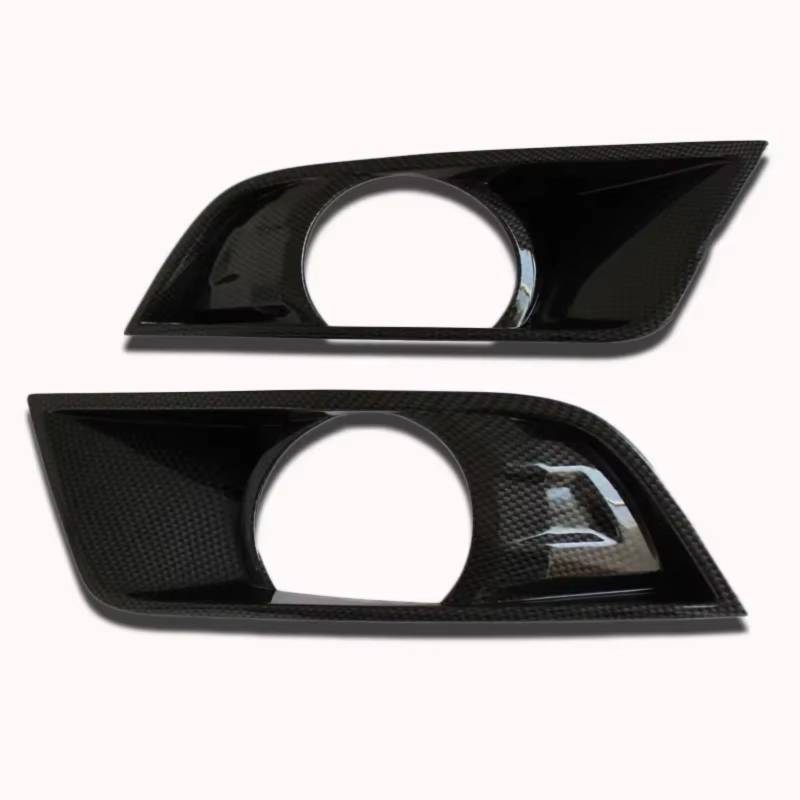 NNBINK Nebelscheinwerfer Grille Kompatibel Mit Ford Für Ranger Für T7 2016–2018, Kohlefaser-Nebelscheinwerfer-Abdeckung, Nebelscheinwerfer-Kühlergrill-Abdeckungen FR15FLC-0024(Carbon) von NNBINK