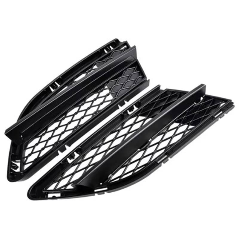 NNBINK Nebelscheinwerfer Grille Kompatibel Mit Für 335i 328i E90 E91 LCI 2008 2009 2010 2011 2012 51117198901 Vorderer Unterer Stoßfänger Nebelscheinwerfer-Netzgitter Autozubehör von NNBINK