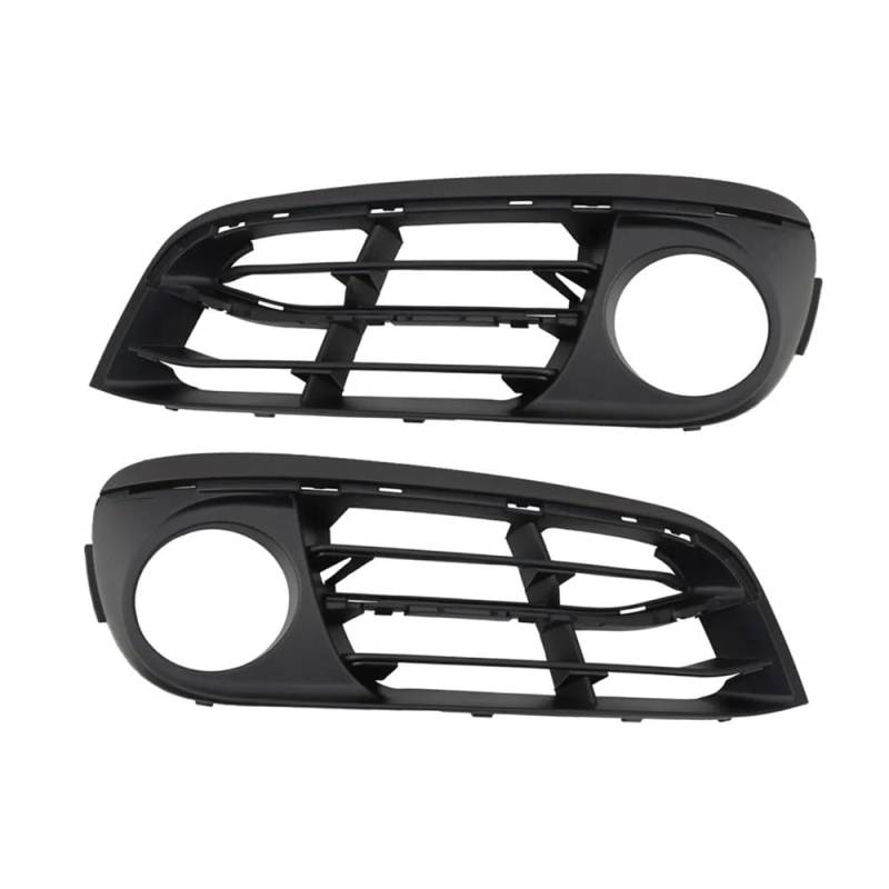 NNBINK Nebelscheinwerfer Grille Kompatibel Mit Für 528I 535I 550I F10 F18 2014 2015 2016 51117331731 Linkes Und Rechtes Auto Frontstoßstange Nebelscheinwerfer-Gitterabdeckung Automontage von NNBINK