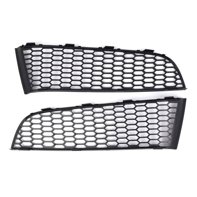 NNBINK Nebelscheinwerfer Grille Kompatibel Mit Für F01 F02 2009 2010 2011 2012 2013 2014 2015 51117903673 Vorderer Unterer Stoßfänger Links Rechts Nebelscheinwerfer Wabengittergitter(1 Pair) von NNBINK
