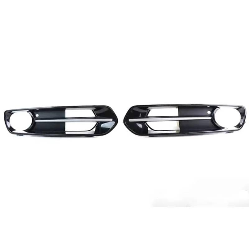 NNBINK Nebelscheinwerfer Grille Kompatibel Mit Für F20 F21 2010 2011 2012 2013 2014 2015 51117341613 Auto Frontstoßstange Nebelscheinwerfer Lampe Einlassgitter Rahmenabdeckung Blenden von NNBINK