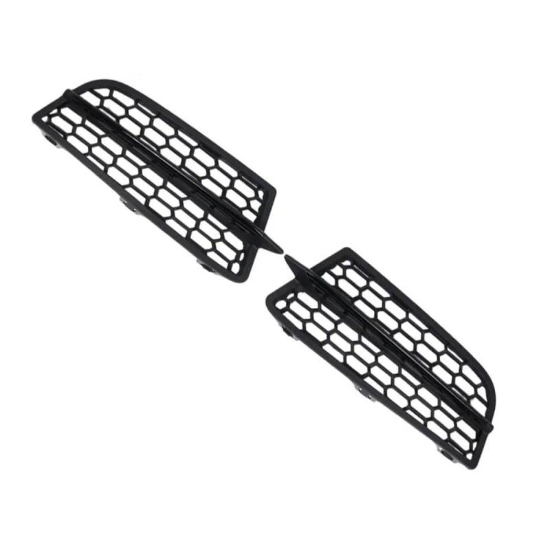 NNBINK Nebelscheinwerfer Grille Kompatibel Mit Für F20 F21 2011 2012 2013 2014 2015 51118053803 1 Paar Linke Und Rechte Auto-Frontstoßstange Nebelscheinwerfer-Kühlergrill-Abdeckungsbaugruppe von NNBINK