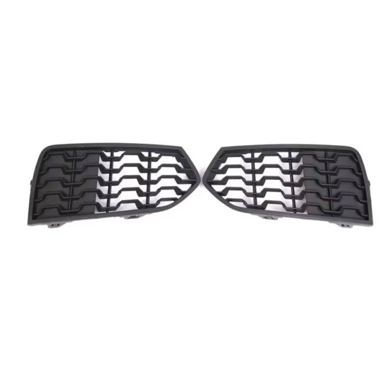 NNBINK Nebelscheinwerfer Grille Kompatibel Mit Für F22 F23 2012–2019, 2 X Frontstoßstange, Nebelscheinwerfergitter, Lampengrill, Wabenstruktur, Autozubehör 51118056798(Matte Black-Pair) von NNBINK