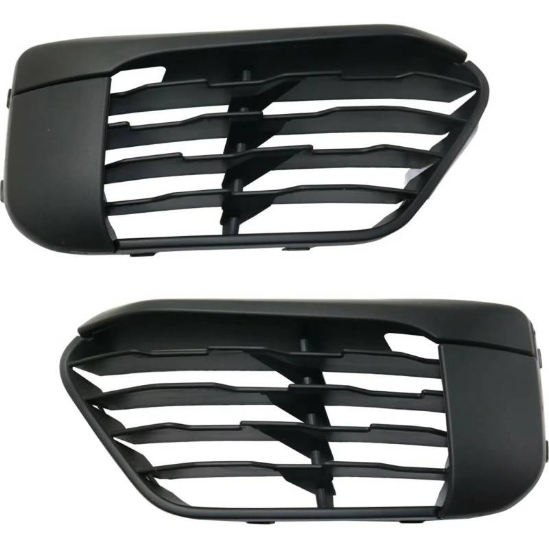 NNBINK Nebelscheinwerfer Grille Kompatibel Mit Für X1 Für XDrive 28I 2016 2017 2018 51117453982 Auto Vorne Unterer Stoßfänger Links Und Rechts Nebelscheinwerfergitter Blendenabdeckung von NNBINK
