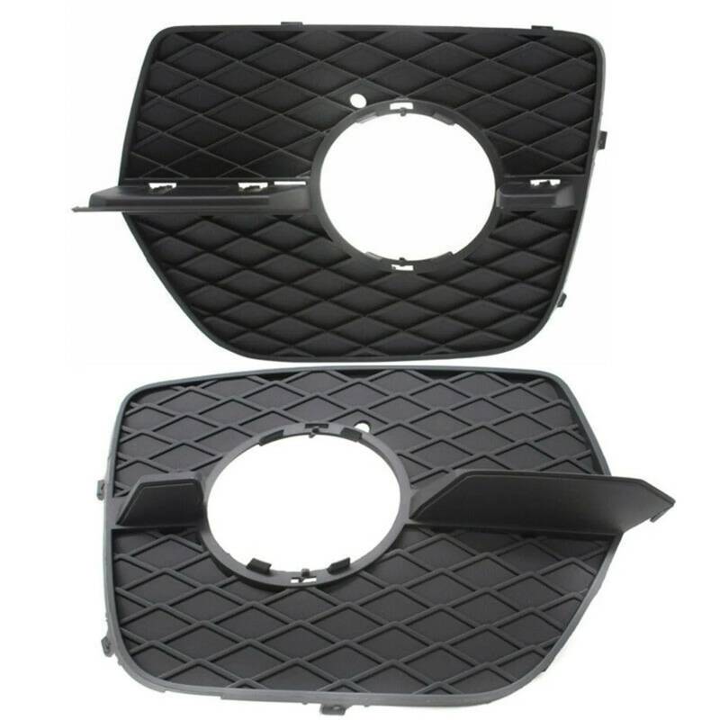 NNBINK Nebelscheinwerfer Grille Kompatibel Mit Für X6 E71 2008 2009 2010 2011 2012 2013 2014 51117188383 Auto-Frontstoßstange Nebelscheinwerfer Kühlergrill-Abdeckung Netz-Zubehör von NNBINK