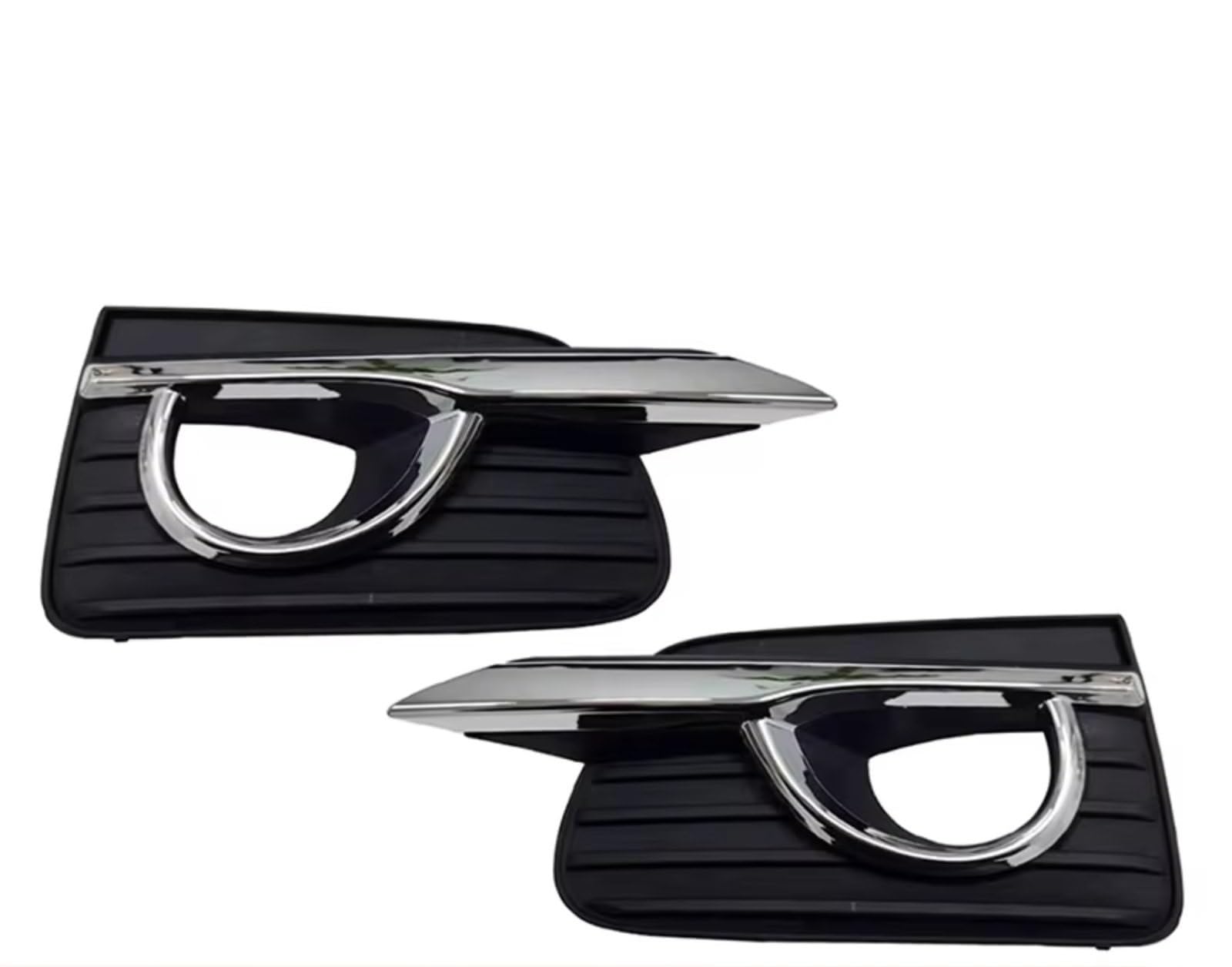 NNBINK Nebelscheinwerfer Grille Kompatibel Mit Infiniti Für Q50 2014-2017 Auto Frontstoßstange Nebelscheinwerfer Lichtverkleidung Abdeckung Rahmen Deckel Blende Haube Chrom(Left and Right) von NNBINK