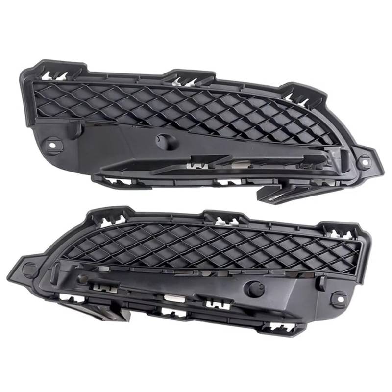 NNBINK Nebelscheinwerfer Grille Kompatibel Mit Jaguar Für XF 2012 2013 C2Z13454 1 Paar Links Rechts Auto Front Untere Stoßstange Nebelscheinwerfer Blende Nebelscheinwerfer Kühlergrill Auto Montage von NNBINK