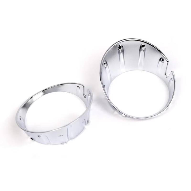 NNBINK Nebelscheinwerfer Grille Kompatibel Mit Mini Für Cooper Für R55 R56, 2-teiliges Auto-Nebelscheinwerfer-Ziergehäuse, Nebelscheinwerferrahmen, 51117248791 51117248792 von NNBINK