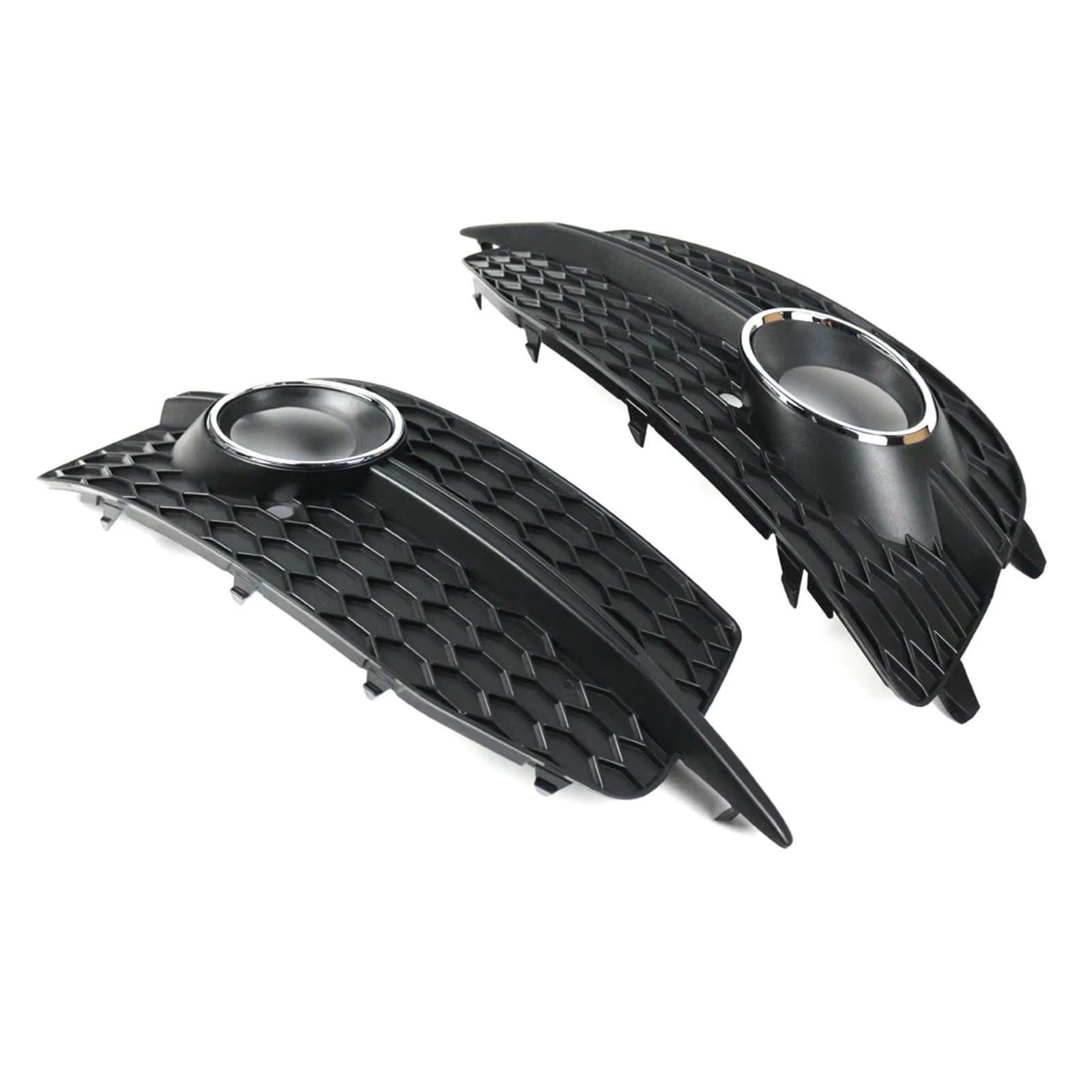 NNBINK Nebelscheinwerfer Grille Kompatibel Mit Q3 2012–2014, Nebelscheinwerfer-Abdeckung, Grill Außen, Dekorativer Unterer Grill 8U0807682D(Right+Left) von NNBINK