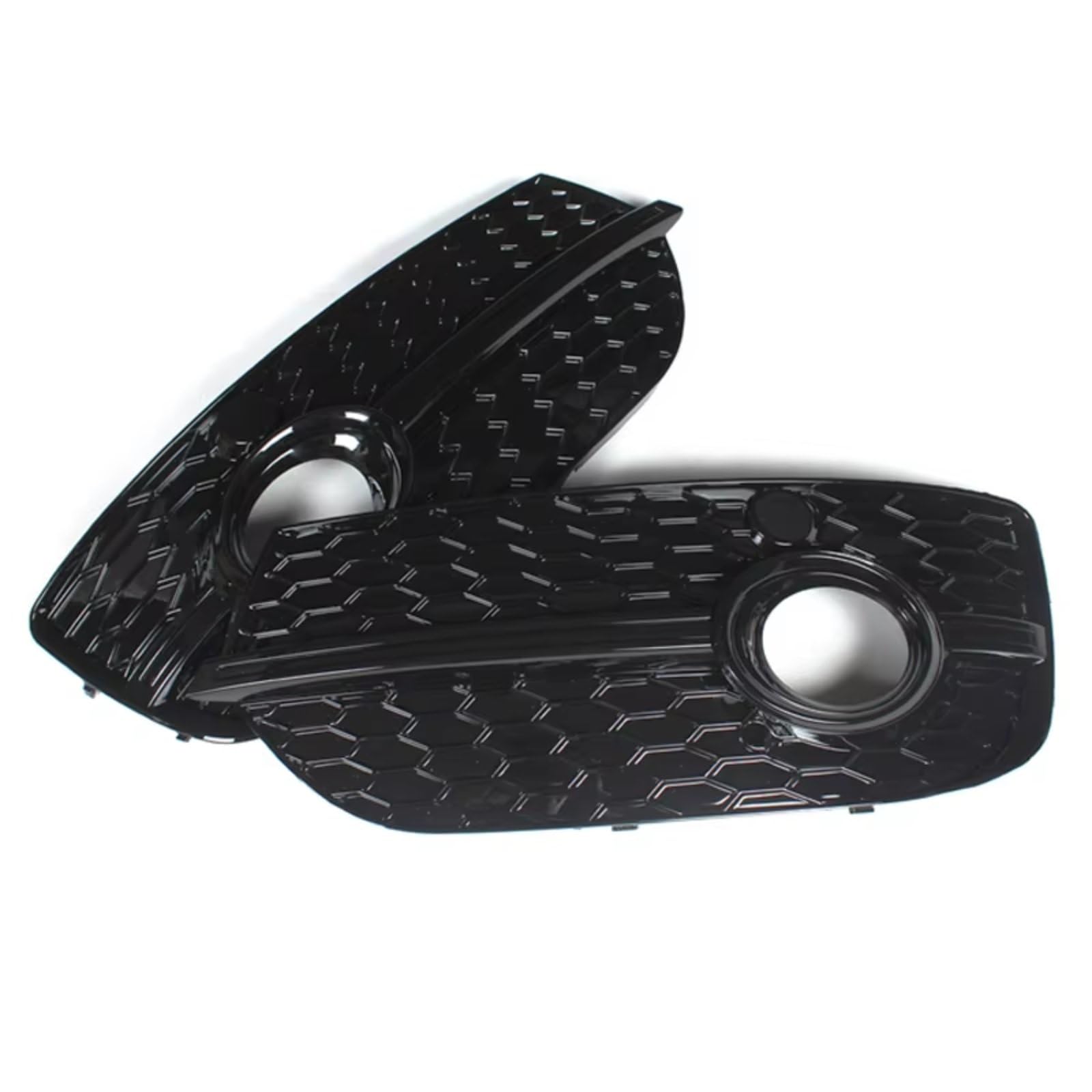 NNBINK Nebelscheinwerfer Grille Kompatibel Mit Q3 2013–2015, Schwarze Front-Sport-Nebelscheinwerfer-Abdeckung, Nebelscheinwerfer-Grill, Auto-Styling-Zubehör NNBINK Nebelscheinwerfer Grille Kompatibel Mit Q3 2013–2015, Schwarze Front-Sport-Nebelscheinwerfer-Abdeckung, Nebelscheinwerfer-Grill, Auto-Styling-Zubehör von NNBINK
