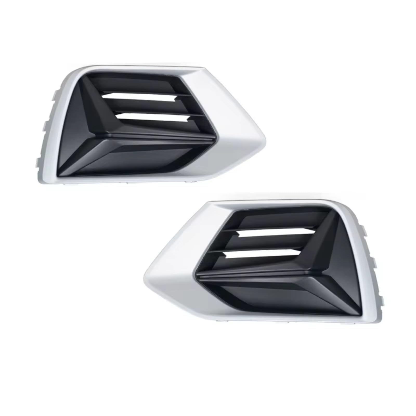 NNBINK Nebelscheinwerfer Grille Kompatibel Mit Q3 2019-2022 Auto-Frontstoßstange Nebelscheinwerfer Kühlergrill Zierleiste Rahmen Zubehör Nebelscheinwerfer Deckel Blende Haube(Left and Right) von NNBINK