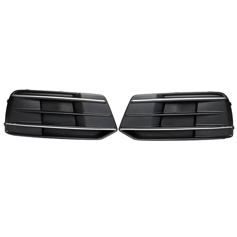 NNBINK Nebelscheinwerfer Grille Kompatibel Mit Q5 Sq5 2018 2019 2020 80D807679E Fahrerseite Links Und Rechts Auto-Frontstoßstange Nebelscheinwerfer Kühlergrill-Abdeckung Verkleidung Fahrzeugmontage von NNBINK