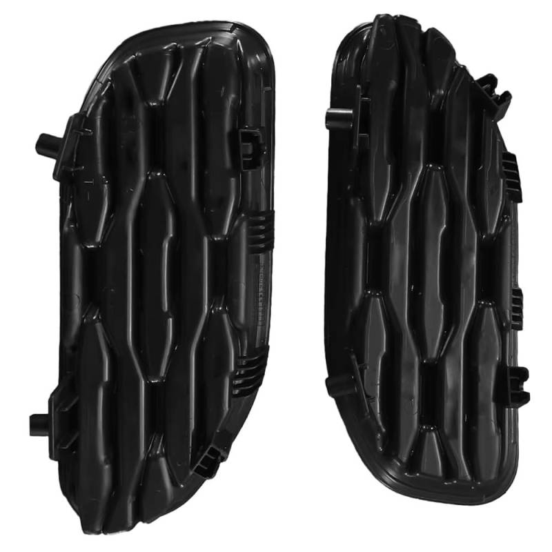 NNBINK Nebelscheinwerfer Grille Kompatibel Mit Ram Für 1500 2019 2020 2021 2022 2023 68414296AA Auto Links Und Rechts Nebelscheinwerfergitter Auto-Frontstoßstange Nebelscheinwerfer-Abdeckungsblende von NNBINK