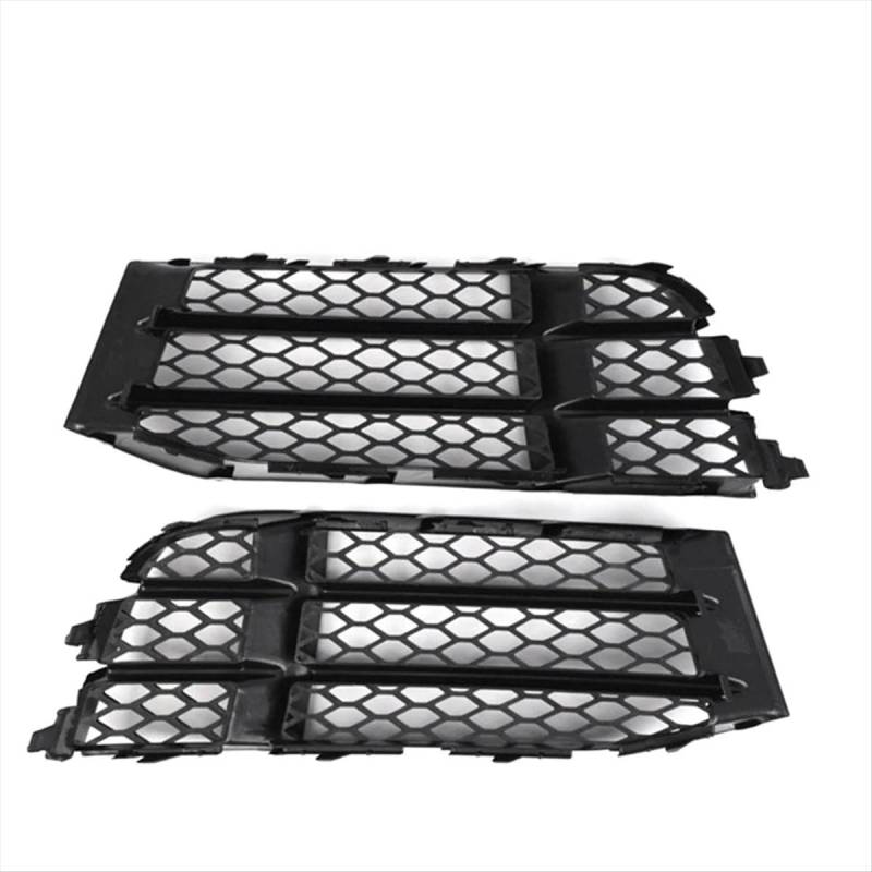 NNBINK Nebelscheinwerfer Grille Kompatibel Mit Rs5 B8.5 A5 2008 2009 2010 2011 2012 2013 2014 2015 2016 8T0807681F Auto-Frontstoßstange Nebelscheinwerfer Honeycomb Grill Cover Assembly von NNBINK