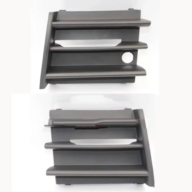 NNBINK Nebelscheinwerfer Grille Kompatibel Mit Skoda Für Octavia 2007–2009, Nebelscheinwerferrahmen, Unterer Mittlerer Kühlergrill, Blockierschale Für Die Vordere Stoßstange(2PCS Left and Right) von NNBINK