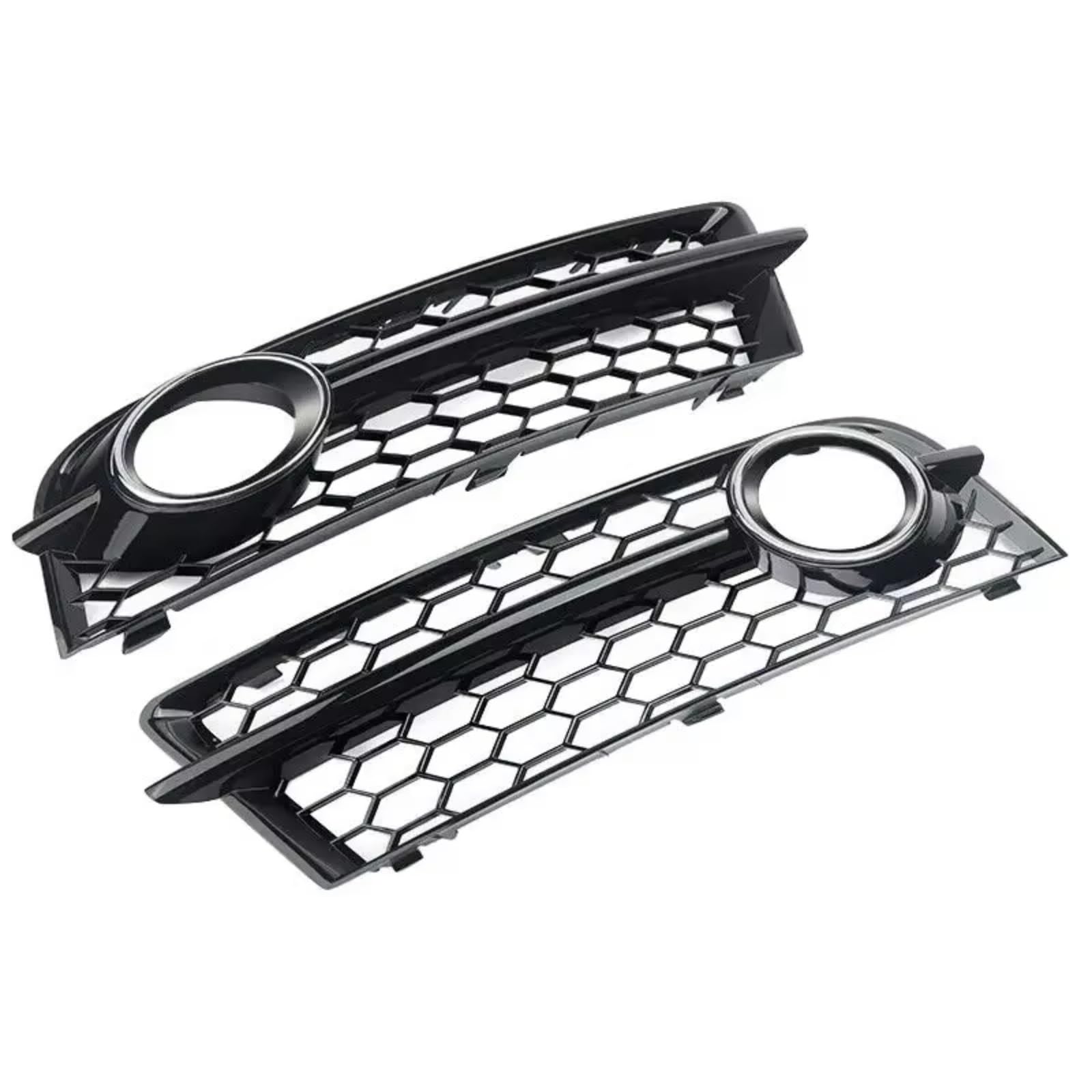 NNBINK Nebelscheinwerfer Grille Kompatibel Mit TT Für 8J 2006–2014, Nebelscheinwerfer-Kühlergrill-Abdeckung, 1 Paar, Glänzendes Auto-Zubehör Im Frontgrill-Stil NNBINK Nebelscheinwerfer Grille Kompatibel Mit TT Für 8J 2006–2014, Nebelscheinwerfer-Kühlergrill-Abdeckung, 1 Paar, Glänzendes Auto-Zubehör Im Frontgrill-Stil von NNBINK