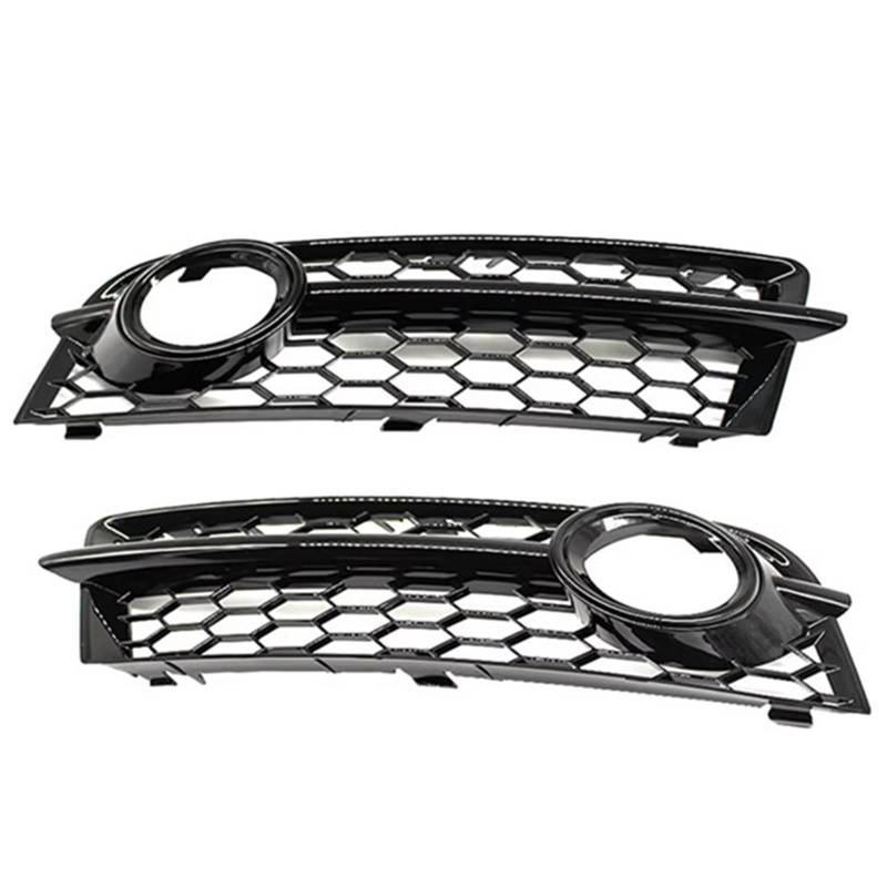 NNBINK Nebelscheinwerfer Grille Kompatibel Mit Tt 8J 2006 2007 2008 2009 2010 2011 2012 2013 2014 8J080768201C Auto-Frontstoßstange Nebelscheinwerfer Lampengitter Abdeckung Zierleiste Schwarz von NNBINK