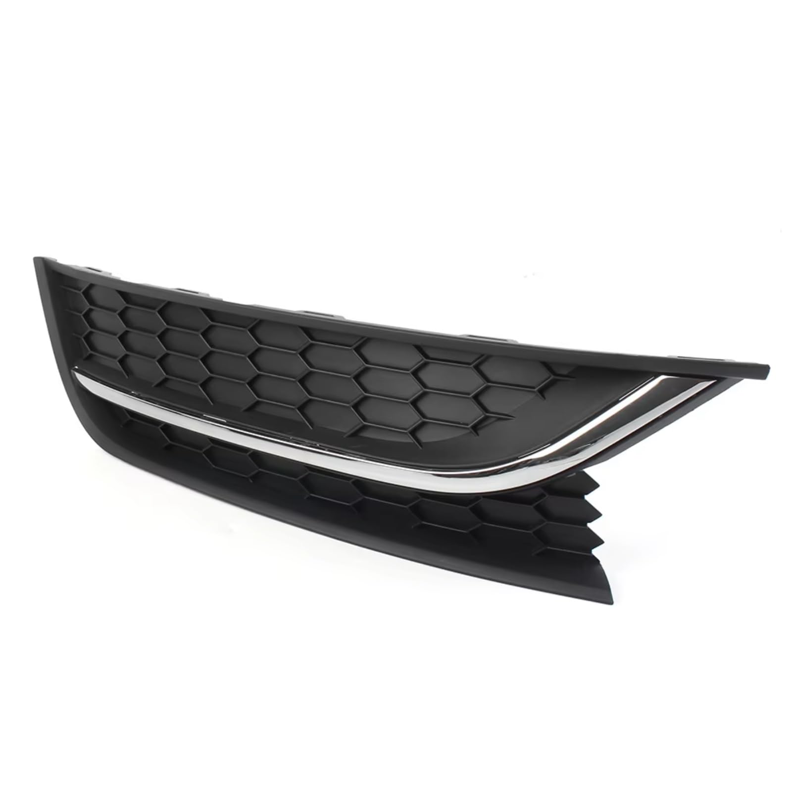 NNBINK Nebelscheinwerfer Grille Kompatibel Mit VW Für Passat 2012-2015 Auto Frontstoßstange Nebelscheinwerfer Gitter Abdeckung Ohne Loch Version Nur 561853665E 561853666C(Right) von NNBINK