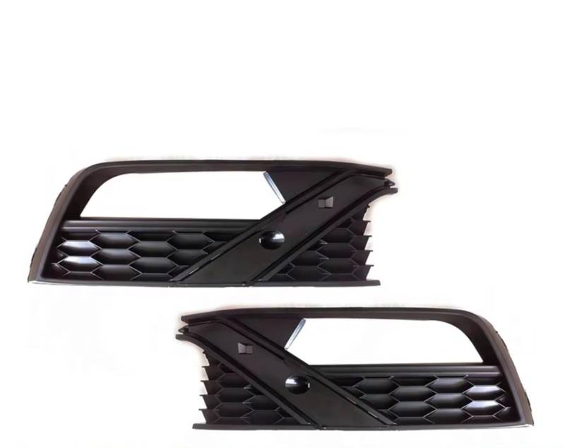 NNBINK Nebelscheinwerfer Grille Kompatibel Mit VW Für Polo Für GTI 2014-2017 Auto Vordere Stoßstange Nebel Leuchten Lampenverkleidungsabdeckung(Left and Right) von NNBINK