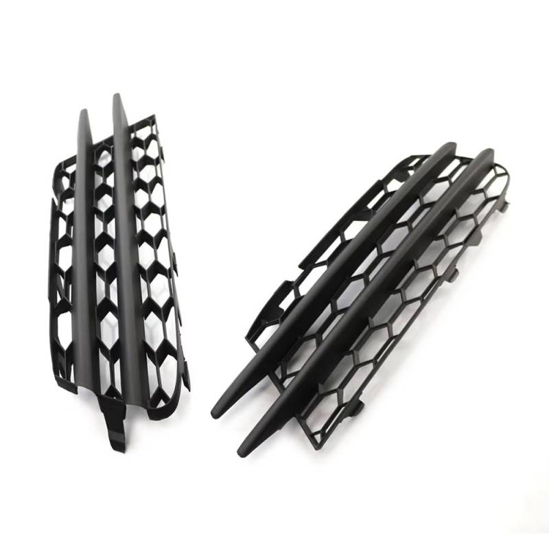 NNBINK Nebelscheinwerfer Grille Kompatibel Mit VW Für Scirocco 2008 2009 2010 2011 2012 2013 2014 1K8853665B 2 Stück Auto Vorne Unterer Stoßfänger Nebelscheinwerfer Wabengittergitter von NNBINK