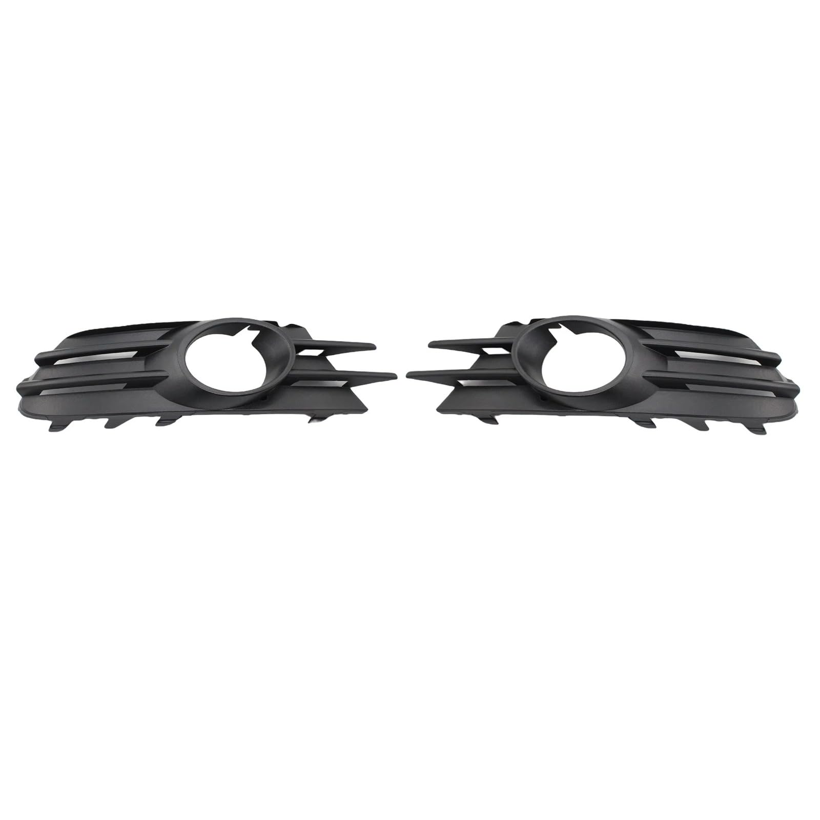 NNBINK Nebelscheinwerfer Grille Kompatibel Mit VW Für Scirocco 2009–2014, Frontstoßstange, Nebelscheinwerfer, Grillabdeckung, Untere Grillverkleidung 1K8853666C(A Pair with Hole) von NNBINK