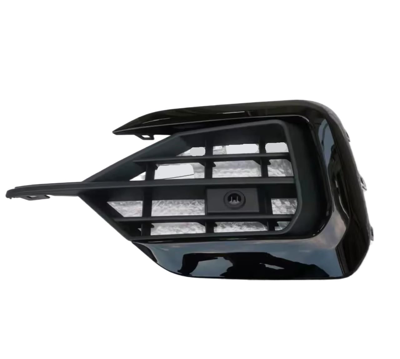 NNBINK Nebelscheinwerfer Grille Kompatibel Mit VW Für Touareg 2018–2021, Nebelscheinwerfer-Rahmenabdeckung, Vorderer Stoßstangen-Untergrill, Autozubehör(Left) von NNBINK