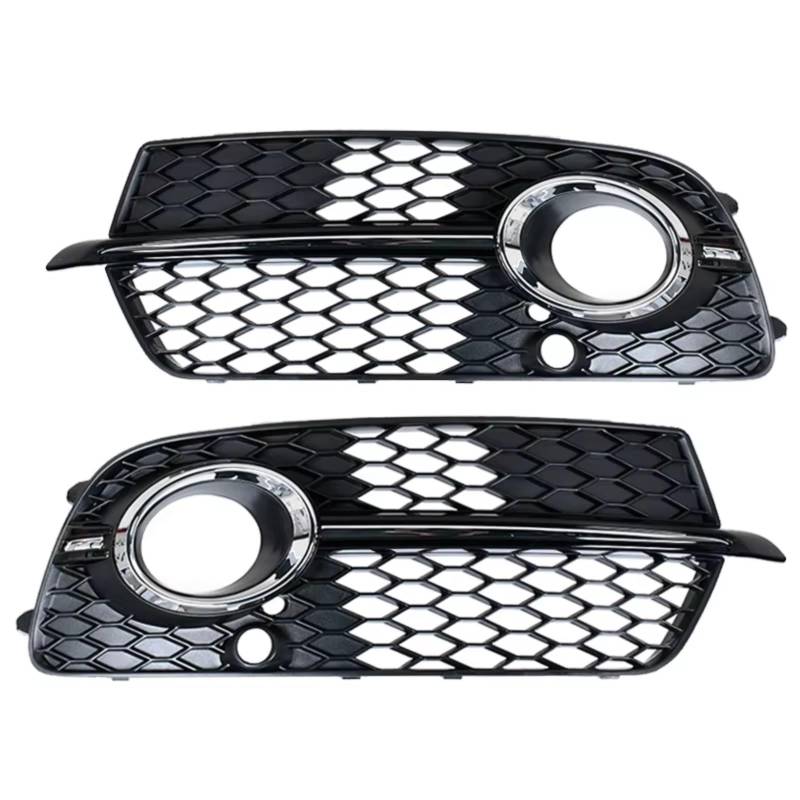 NNBINK Nebelscheinwerfer Grille Kompatibel mit Q5 für Sport 2013-2017 Auto vordere Stoßstange Side Nebel Light Grill Mesh Wabe 8ro807681s 8ro807682m(Left and Right) von NNBINK