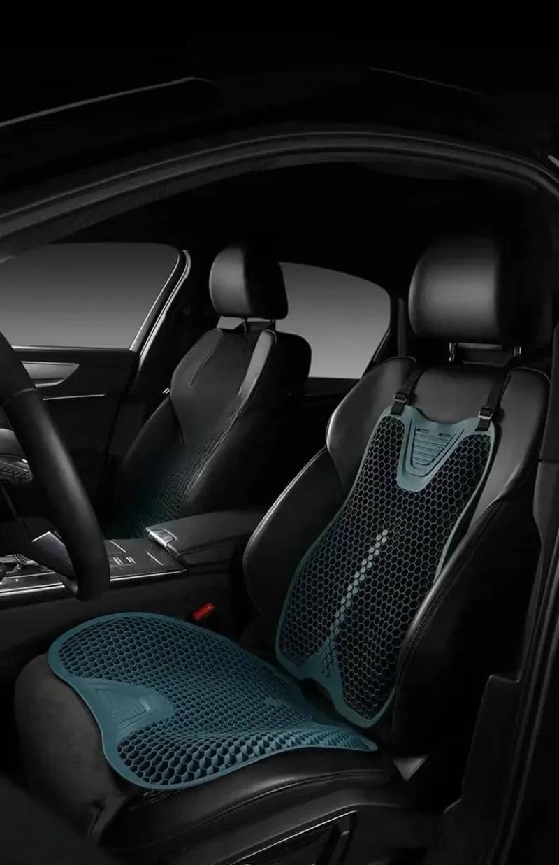 NNBINK Universal Auto Sitz Abdeckung Kissen Atmungsaktive Pad Innen Sitz Rückenlehne Pad Für Auto Sitz Schutz Automobil Innen Auto Sitzkissen Autositz Sitzauflagen(Green) von NNBINK