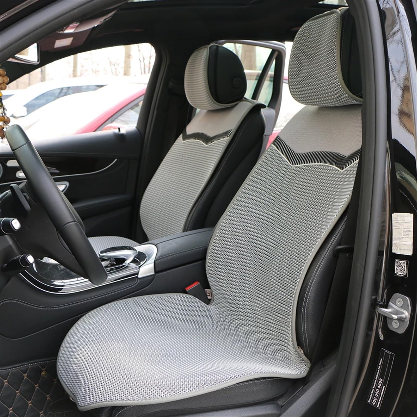 NNBINK Universal Auto Sitz Abdeckung Pad Für Autos Atmungsaktive Auto Vordersitze Kissen Schützen Automobil Innen Auto Sitzbezüge Zubehör Autositz Sitzauflagen(Multi-Colored) von NNBINK