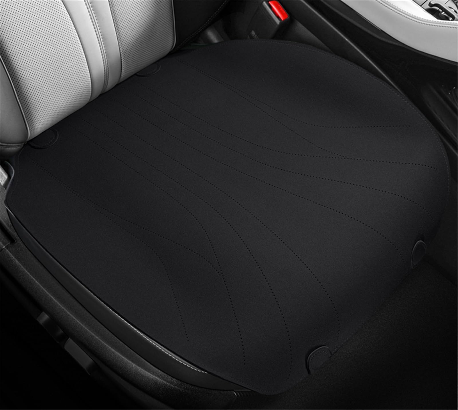 NNBINK Universal Auto Sitz Abdeckung Vier Saison Auto Atmungsaktive Pad Sitzbezüge Für Auto Sitze Abdeckung Schutz Automobil Innen Zubehör Autositz Sitzauflagen(Black,Front) von NNBINK
